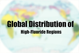 Global Distribution of High-Fluoride Regions (High-Risk Areas)